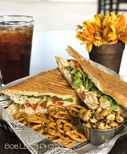 cafe panini sandwhich Long Branch NJ restaurant food photography